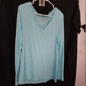 Blue long sleeve shirt size extra large